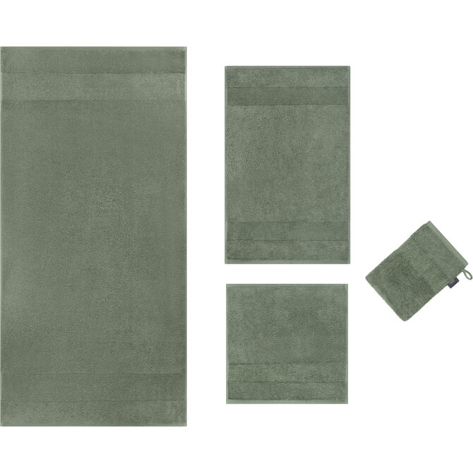 Cawö The Luxury Uni 5000 Douchelaken olive 80x150