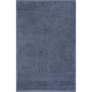 Cawö The Luxury Uni 5000 Gastendoekje nachtblauw 30x50