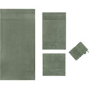 Cawö Cawö The Luxury Uni 5000 Washandjes olive 16x22