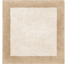 CAWÖ Home Badmat Frame 1010 natuur/beige 60x60