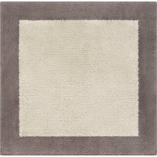 CAWÖ Home Badmat Frame 1010 travertin/graphit 60x60