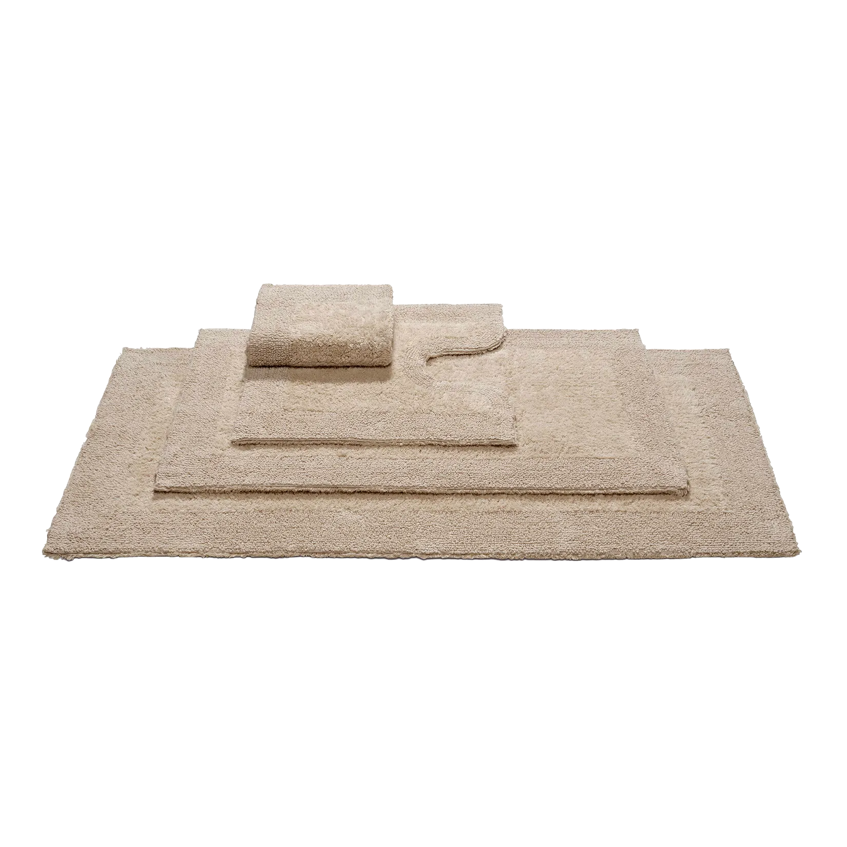 Vandyck Vandyck Scala Luxury almond Toiletmat 55x55