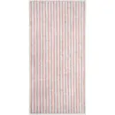 Cawö Cawö Weekend Streifen 6296 Douchelaken platin/koralle 70x140