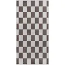 Cawö Cawö Weekend Karo 6297 Douchelaken platin/pepper 70x140