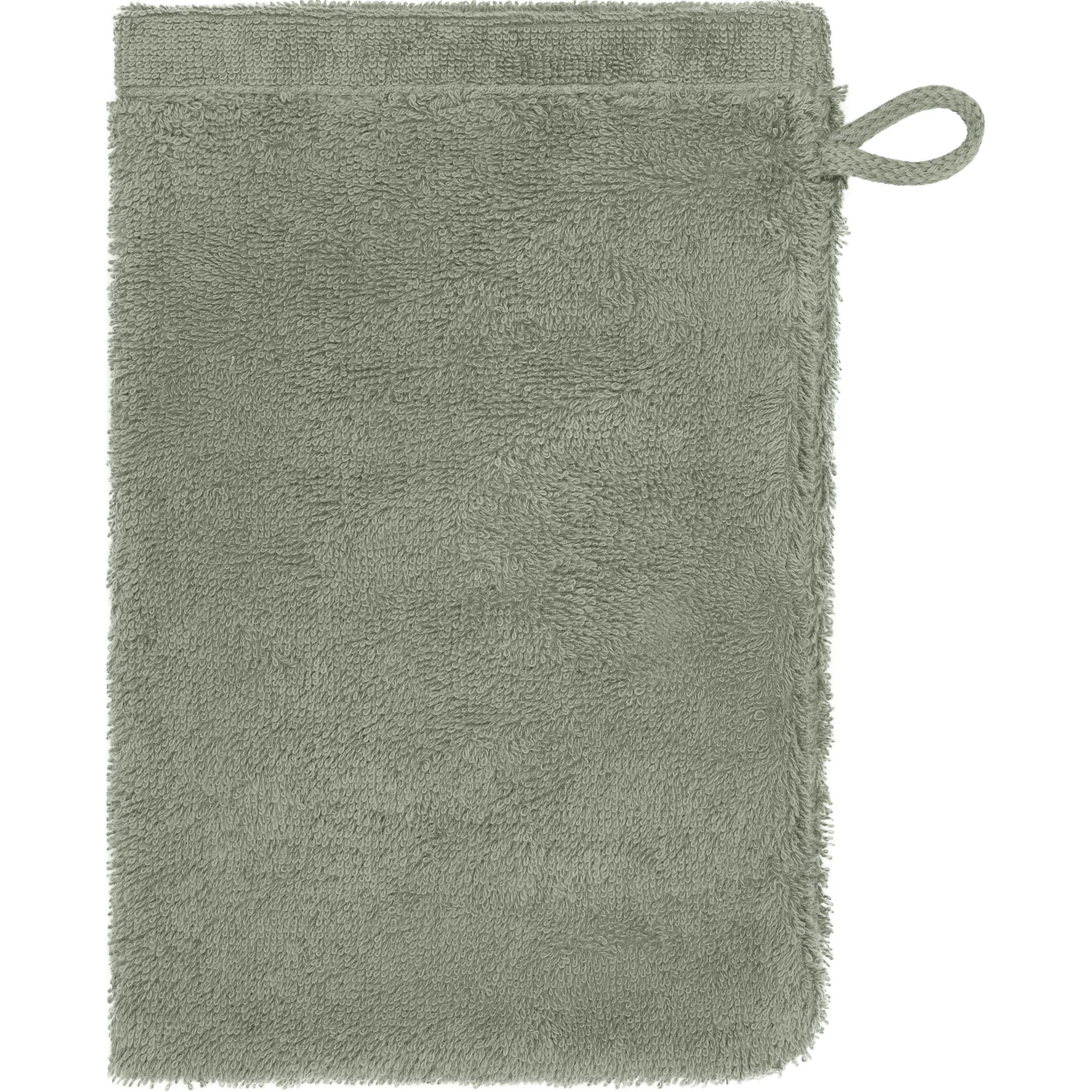 Cawö Cawö Lifestyle Uni 7007 Washandjes olive 16x22