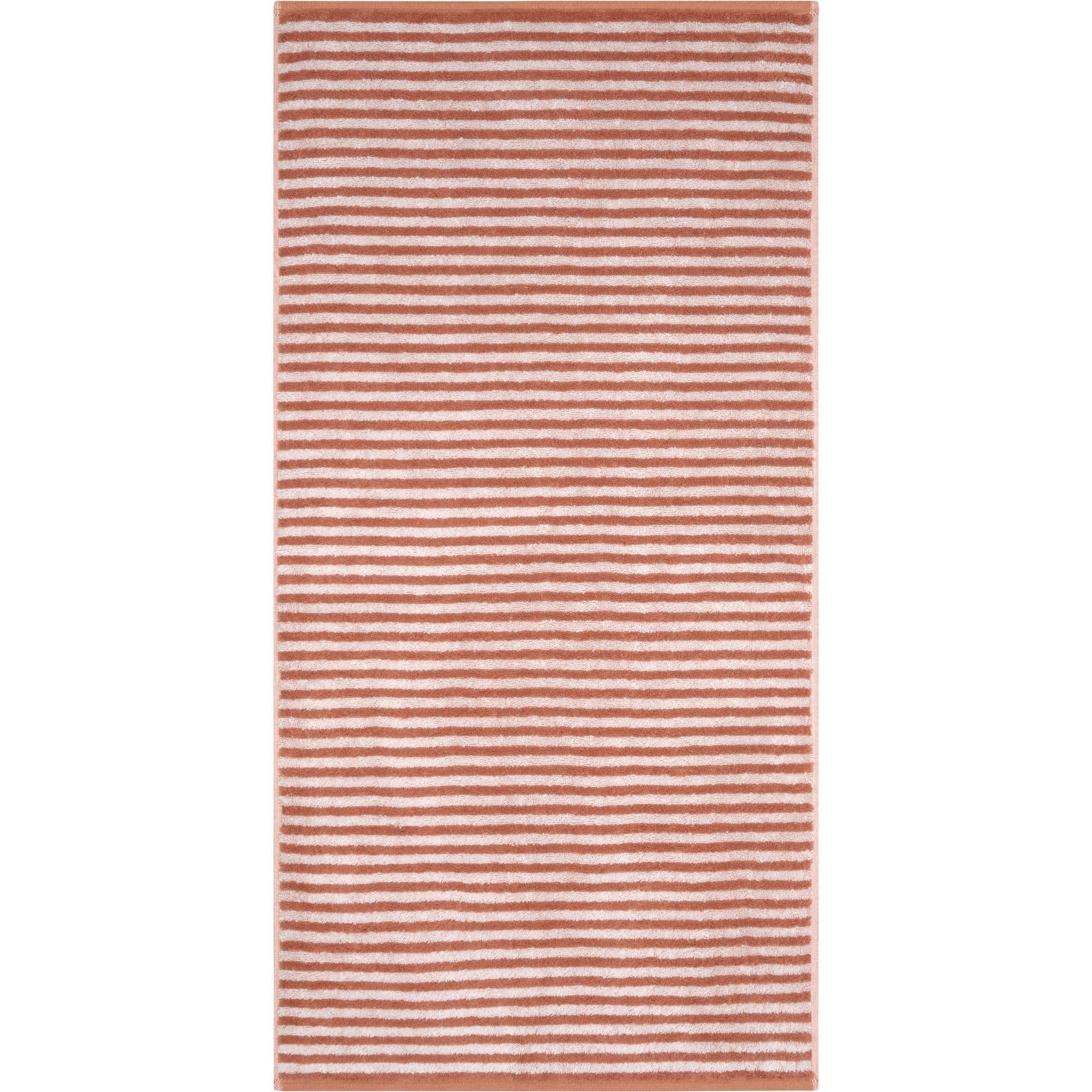 Cawö Cawö Club Ringel 6300 Douchelaken koper 70x140