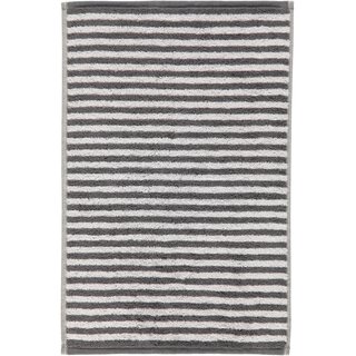 Cawö Club Ringel 6300 Gastendoekje basalt 30x50