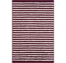 Cawö Club Ringel 6300 Gastendoekje burgundy 30x50