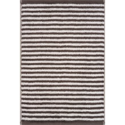 Cawö Club Ringel 6300 Gastendoekje pepper 30x50