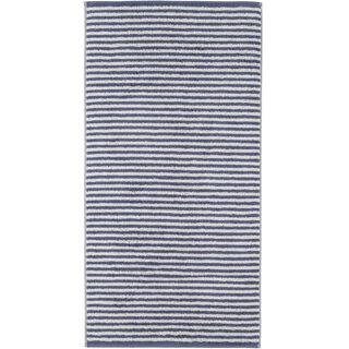 Cawö Club Ringel 6300 Handdoek midnight 50x100