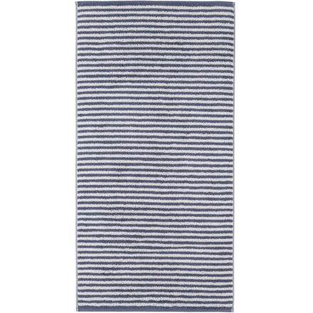 Cawö Club Ringel 6300 Handdoek midnight 50x100