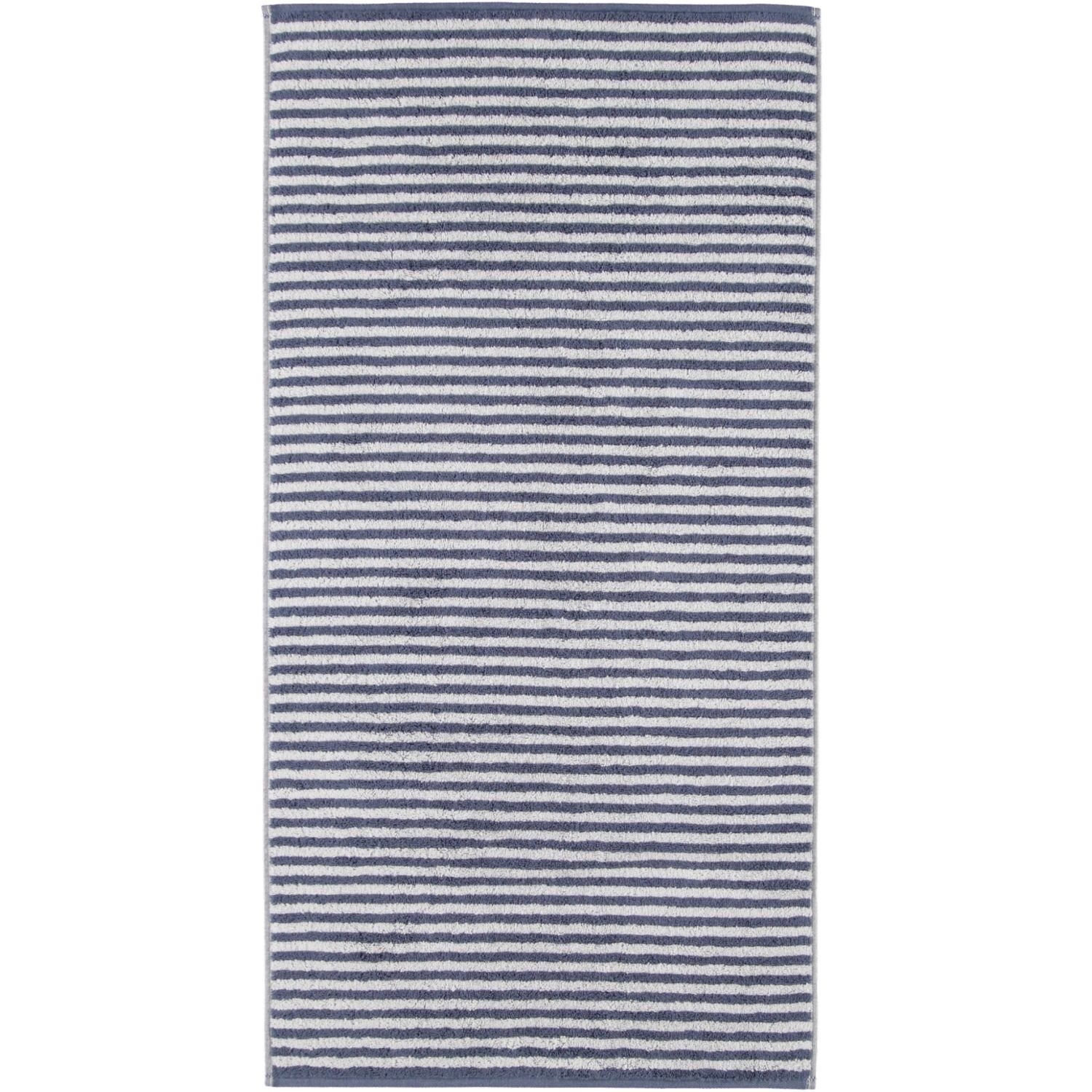 Cawö Cawö Club Ringel 6300 Handdoek midnight 50x100