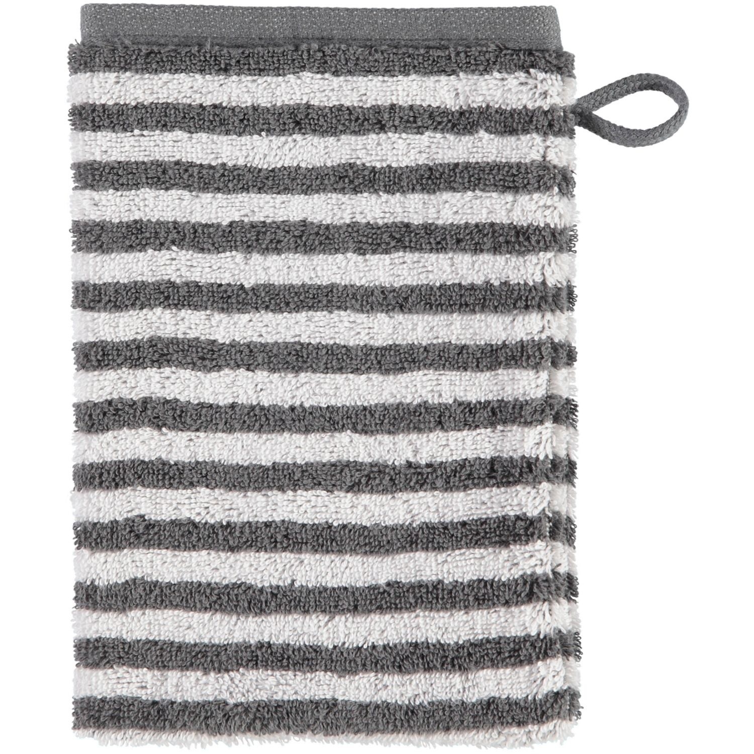 Cawö Cawö Club Ringel 6300 Washandjes basalt 16x22