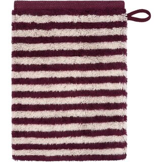 Cawö Club Ringel 6300 Washandjes burgundy 16x22