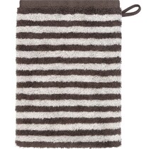 Cawö Club Ringel 6300 Washandjes pepper 16x22