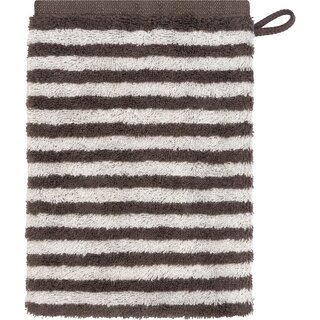 Cawö Club Ringel 6300 Washandjes pepper 16x22