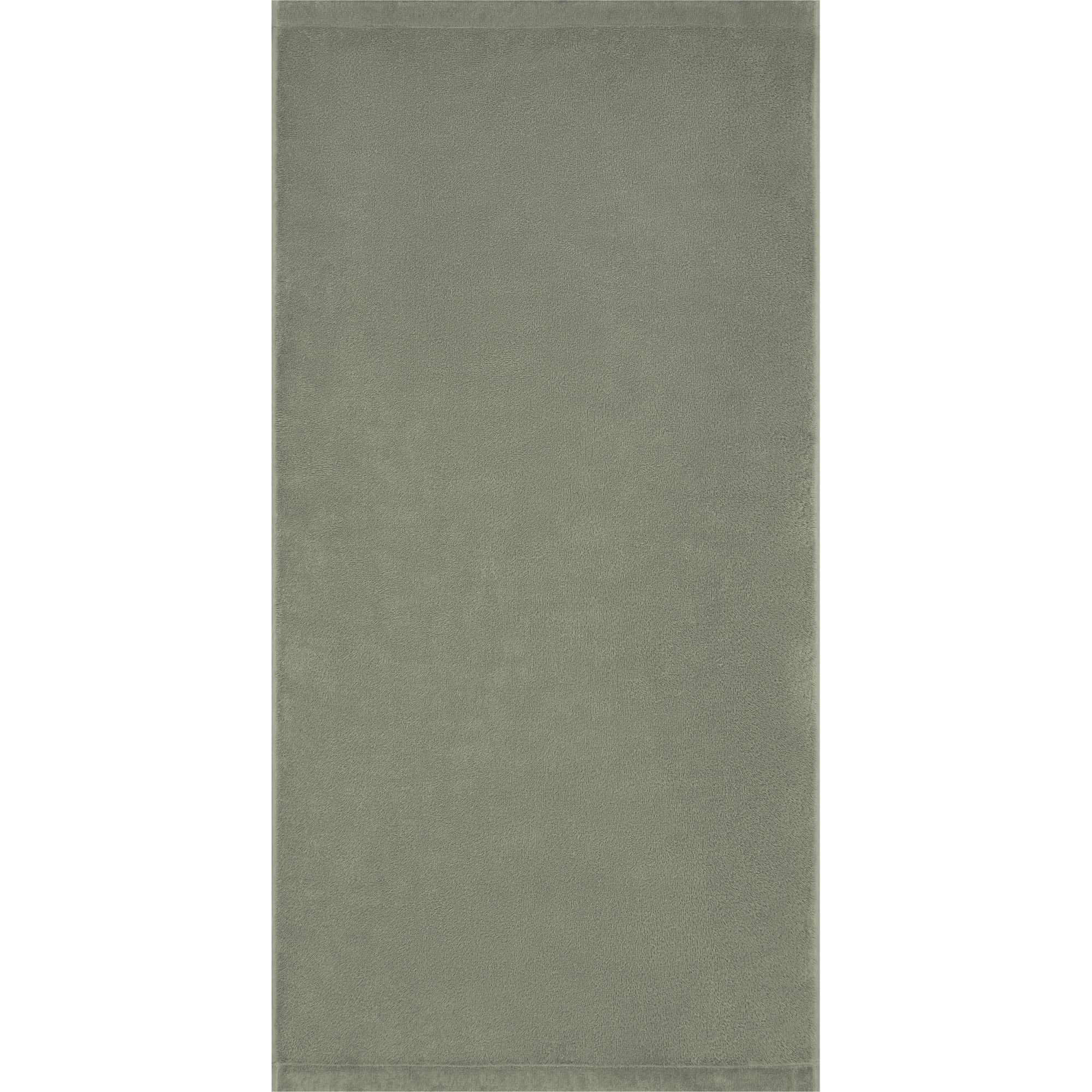Cawö Cawö Lifestyle Uni 7007 Douchelaken olive 70x140