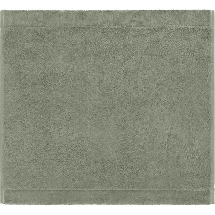 Cawö Lifestyle Uni 7007 Gezichtsdoekje olive 30x30