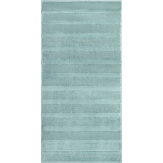 Cawö Noblesse² uni 1002 Handdoek emerald / teal 50x100