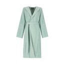 Cawö Cawö Dames Badjas extra licht met Capuchon 6140 mint 48