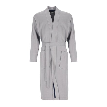 Cawö Home Heren Kimono, extra licht 816 metal 46/48