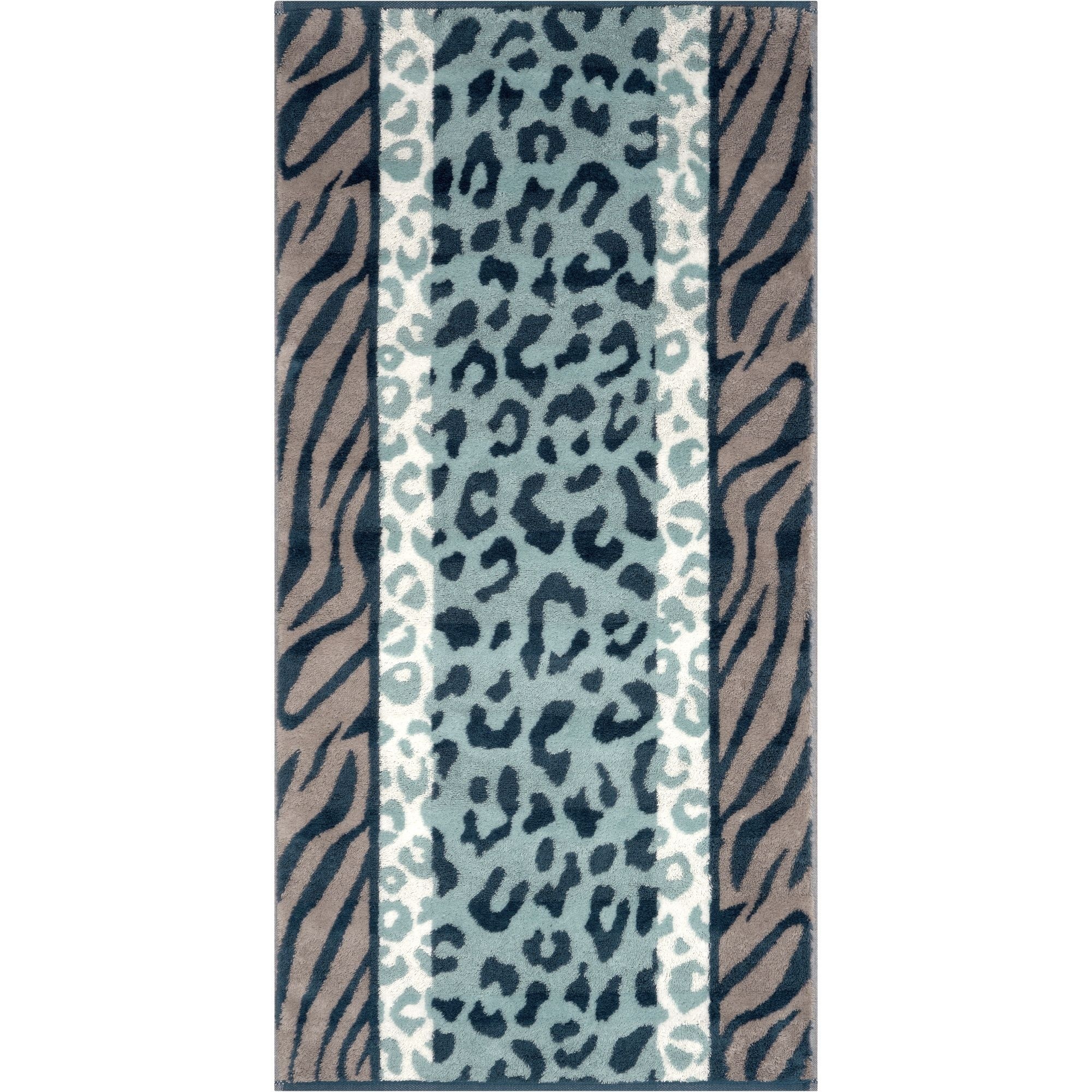 Cawö Cawö Noblesse Animal Animal 1090 Douchelaken emerald/teal 80x150