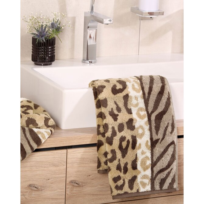 Cawö Noblesse Animal Animal 1090 Douchelaken sand 80x150