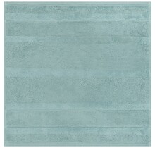 Cawö Noblesse² uni 1002 Gezichtsdoekje emerald / teal 30x30