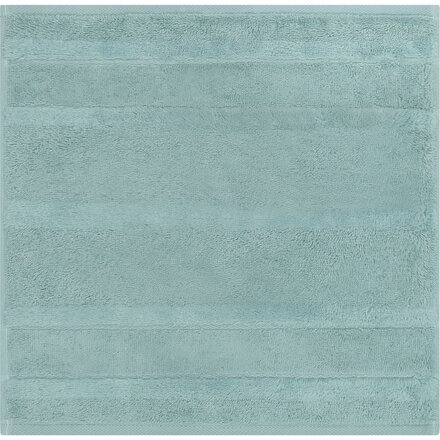 Cawö Noblesse² uni 1002 Gezichtsdoekje emerald / teal 30x30