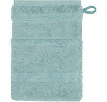 Cawö Noblesse² uni 1002 Washandjes emerald / teal 16x22