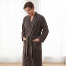 Cawö Cawö Home Heren  Kimono 828 pepper XL