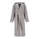 Cawö Cawö Home Dames Badjas met Capuchon 852 metal S
