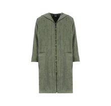 Cawö Heren Badjas met Capuchon en ritssluiting 6850 field XL