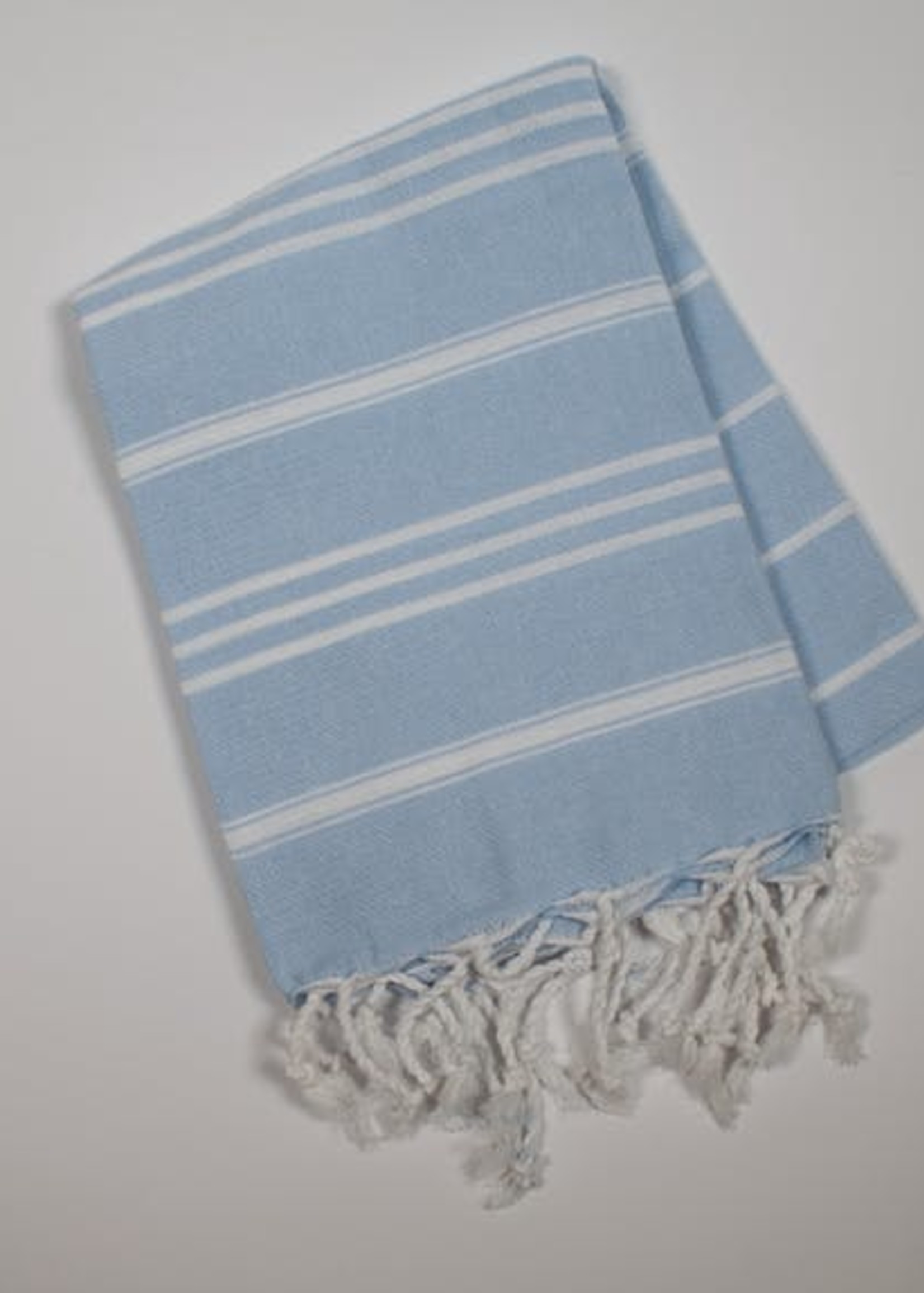 Eco Bain Kleine Hamamdoek Licht Blauw