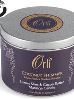 Orli Vegan Massage Olie Coconut Shimmer - 100% biologisch en dierproefvrij 160 ml