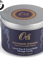 Orli Vegan Massage Olie Snowberry Shimmer - biologisch en dierproefvrij 60 ml