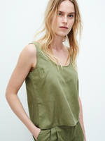 Kuyichi Suzan Top Army Green