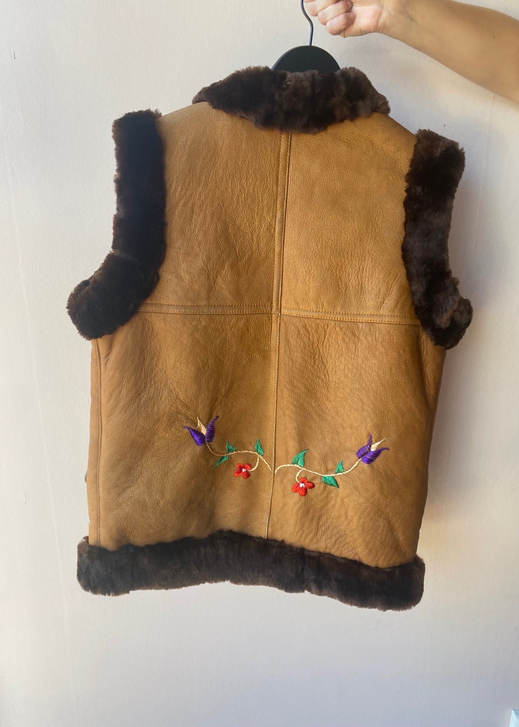 Moonrise Sheepskin Waistcoat S/M