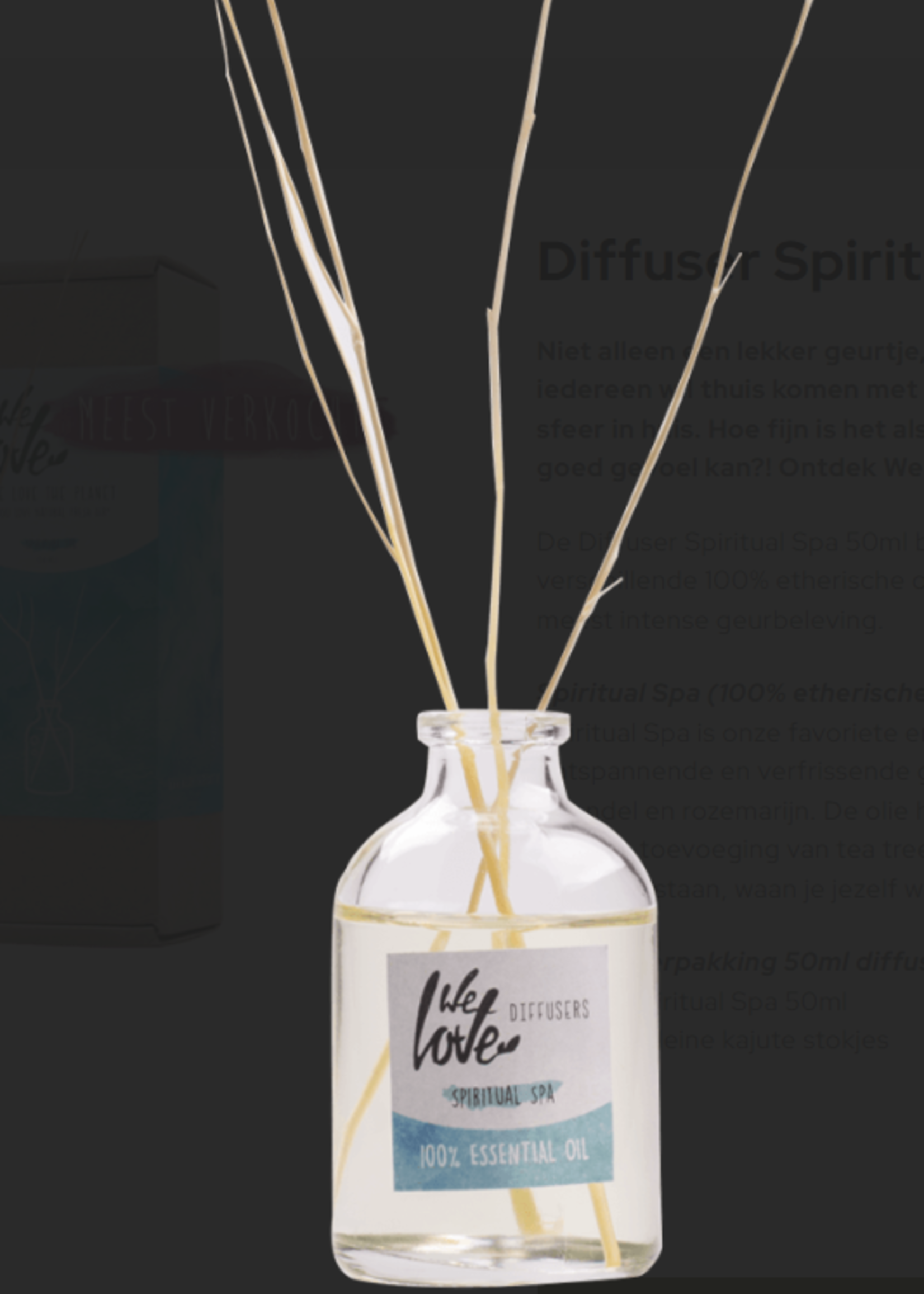 we love the planet We love the Planet diffuser Spiritual Spa 50 ml