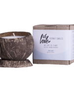 we love the planet We love the Planet coconut candle Arctic White