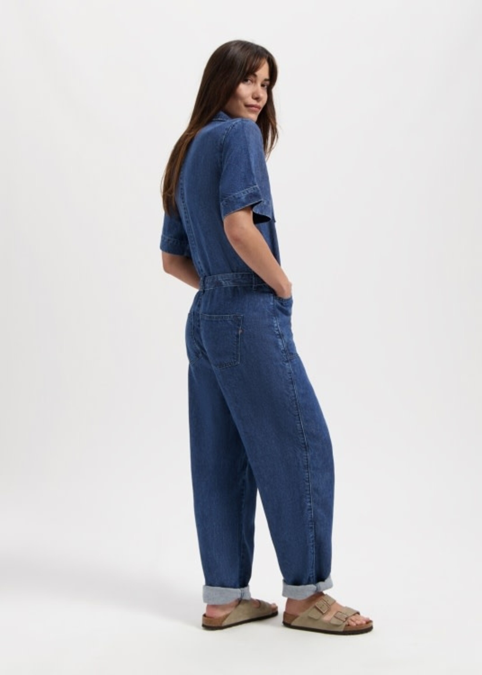 Kuyichi June boilersuit Worker Blue