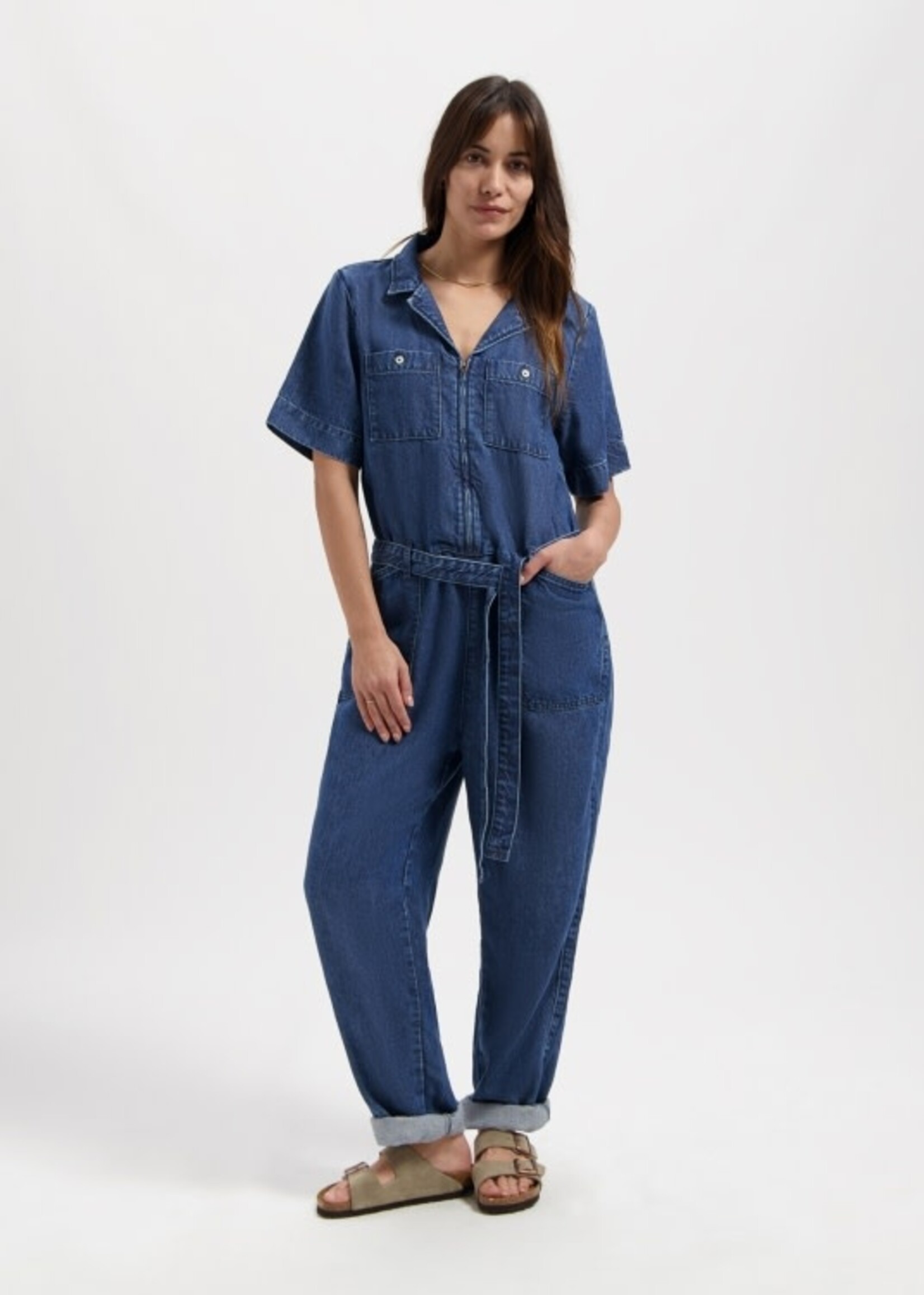 Kuyichi June boilersuit Worker Blue