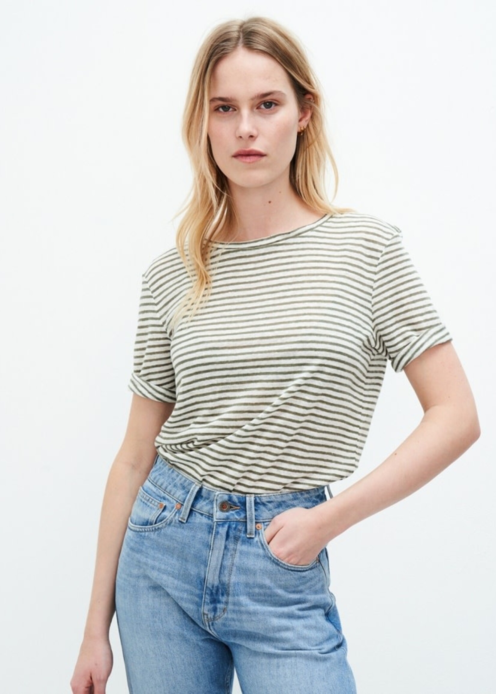 Kuyichi Olivia Striped T-Shirt