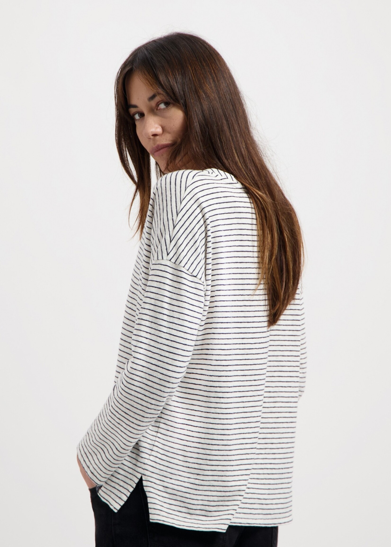 Kuyichi Yulia Striped Tee