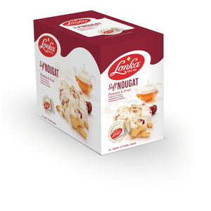 Lonka Lonka soft nougat peanut/fruit