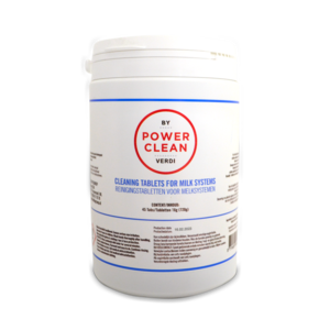 Power clean Cleaning tablets for milk systems (45x16gr)