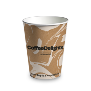 CoffeeDelights Hotdrinkcup 8oz | CoffeeDelights