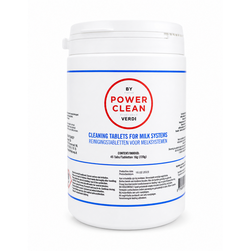 Power clean POWER CLEAN by Verdi - Cleaning tablets for milk systems (45x16gr)