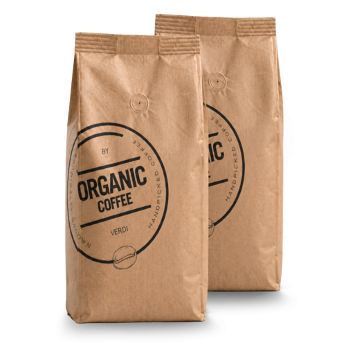 Organic Coffee by Verdi Organic koffiebonen (1000gr)