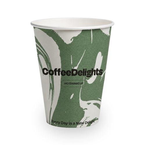 CoffeeDelights Hotdrinkcup 12oz | CoffeeDelights